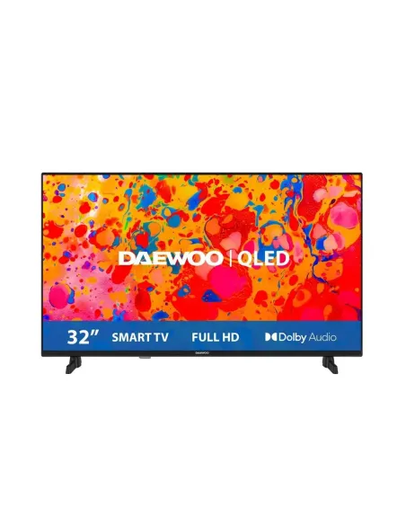 Tv daewoo 32 pulgadas qled fhd - 32dm65qv - smart tv