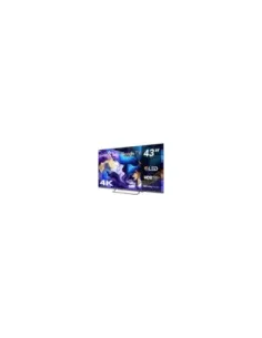 Tv smart tech 43 pulgadas qled 4k uhd 43qg02v2 google tv