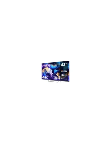 Tv smart tech 43 pulgadas qled 4k uhd 43qg02v2 google tv