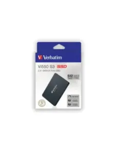 Disco duro interno ssd verbatim vi550 s3 512gb 2.5 pulgadas sata iii