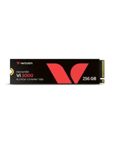 Disco duro interno ssd verbatim vi3000 256gb pcie m.2 pci express 3.0