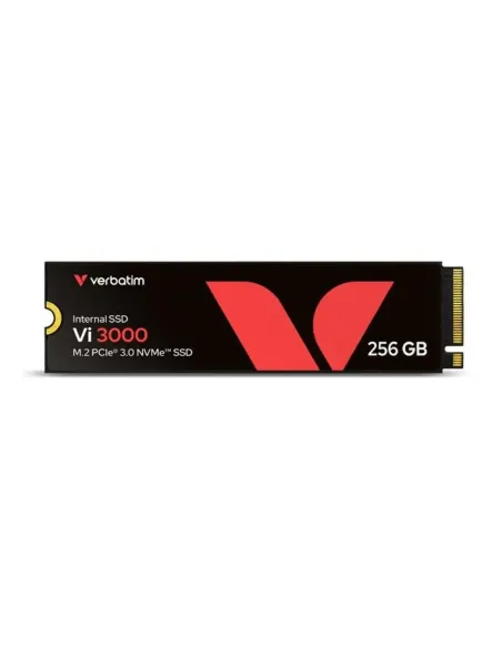 Disco duro interno ssd verbatim vi3000 256gb pcie m.2 pci express 3.0