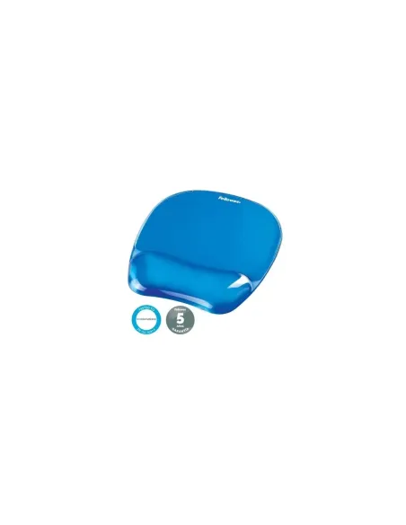 Alfombrilla Ergonómica Fellowes 9114120/ 15 x 20 x 230mm/ Azul