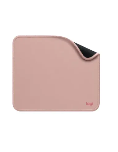 Alfombrilla logitech desk mat studio series rosa oscuro