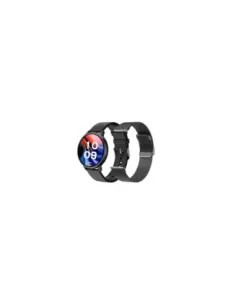 Smartwatch SPC Smartee Duo Classic 9652N/ Notificaciones/ Frecuencia Cardíaca/ Negro/ Incluye Correa Extra