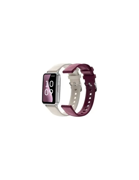 Smartwatch SPC Duo Fit/ Notificaciones/ Frecuencia Cardíaca/ Blanco