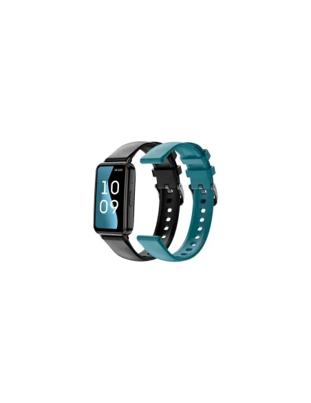 Smartwatch SPC Duo Fit/ Notificaciones/ Frecuencia Cardíaca/ Negro Oscuro