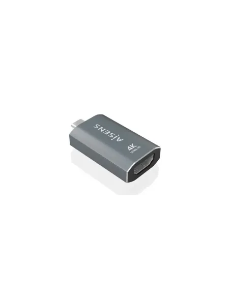 Adaptador USB Tipo-C Aisens A109-0862/ USB Tipo-C Macho/ HDMI 4K Hembra