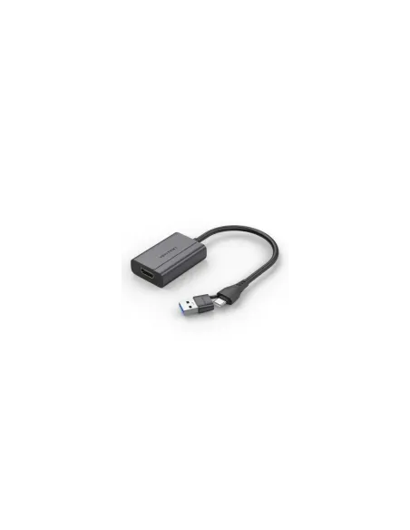 Adaptador Vention ACYHB/ USB Tipo-C Macho/ USB Macho - HDMI Hembra