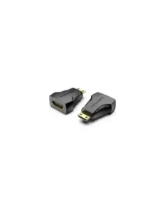 Adaptador HDMI AISB0/ Mini HDMI Macho - HDMI Hembra