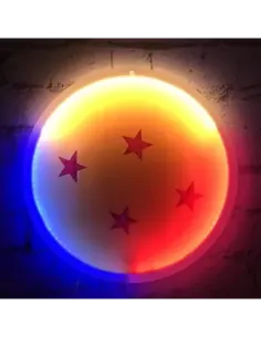 Mural lampara neon teknofun madcow entertainment dragon ball z bola de dragon 30 cm