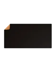 Alfombrilla phoenix eleganza xxl 125 x 64.5 cm base de corcho y superficie de cuero pu 4 mm grosor