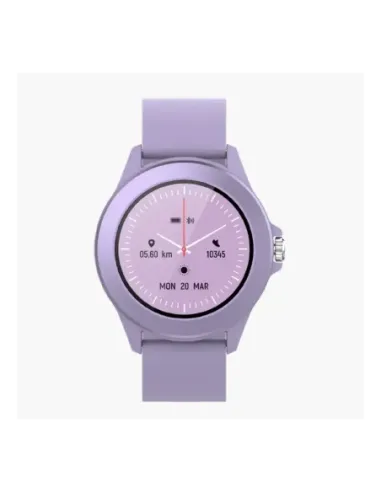 Reloj smartwatch forever colorum cw - 300 color morado