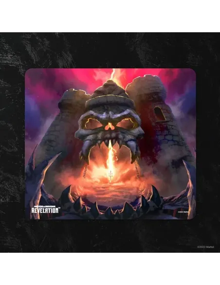 Alfombrilla gaming maestros del universo revelation castle grayskull 25 x 22cm