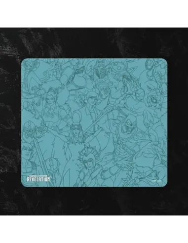 Alfombrilla gaming maestros del universo revelation heroes y villanos 25 x 22cm