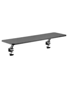 Elevador de monitor para escritorio mesa gaming phoenix riser pro 100 x 26 cm madera mdf fijación universal ajustable