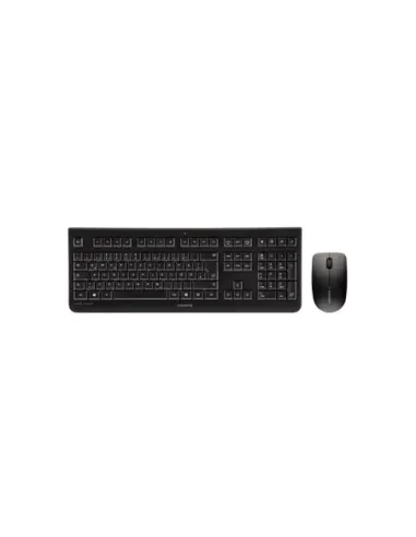 Cherry Teclado+Ratón Inalámbrico Inglés DW3000 Neg