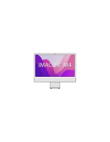 Apple iMac 24" Retina 4,5K / M4 10-Core CPU/ 16Gb/ 256Gb SSD/ 10-Core GPU/ Cristal Nanotexturizado/ Plata