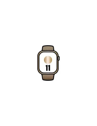 Apple Watch Series 11/ GPS/ Cellular/ 42mm/ Titanio Dorado/ Correa Dorada Milanese Loop