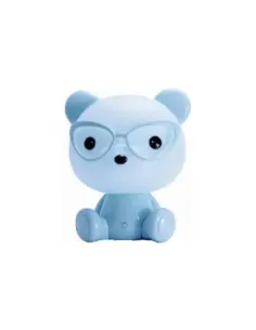 Lampara led roymart perro con gafas c 3 niveles brillo cable usb