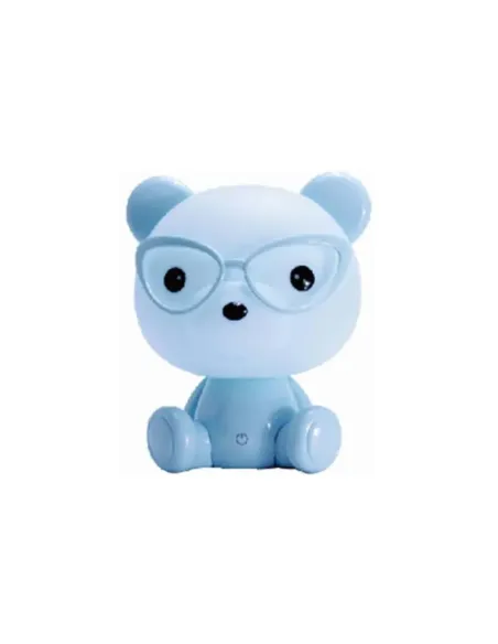 Lampara led roymart perro con gafas c 3 niveles brillo cable usb