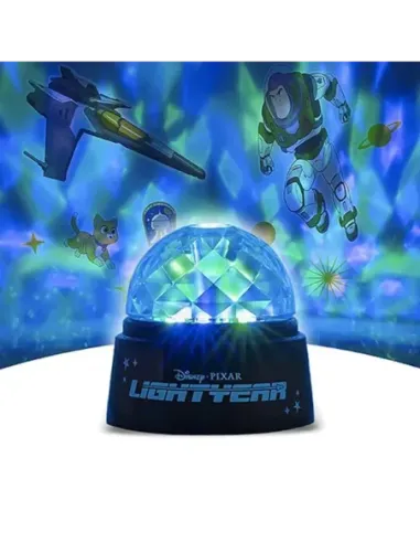 Lámpara de proyección con pegatinas paladone disney buzz lightyear