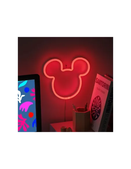 Luz neón paladone mickey mouse