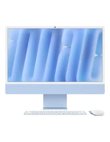 Ordenador all in one apple imac 24 pulgadas retina 4.5k blue chip m4 10c -  16gb -  ssd 256gb