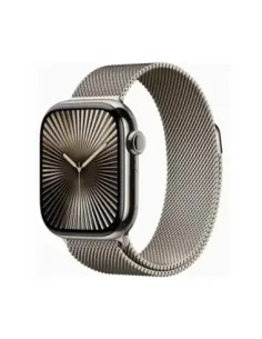 Smartwatch apple watch series 10 gps + cell 42mm natural titanium milanese loop m - l