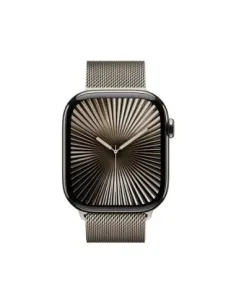 Smartwatch apple watch series 10 gps + cell 46mm natural titanium milanese loop m - l