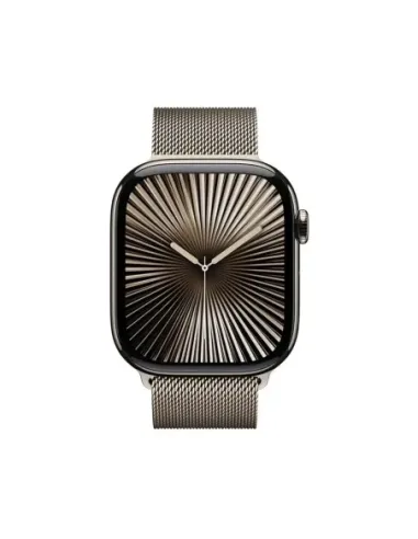 Smartwatch apple watch series 10 gps + cell 46mm natural titanium milanese loop m - l