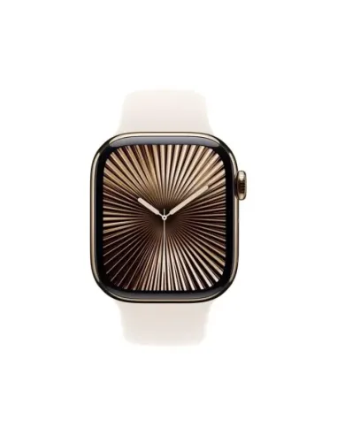 Smartwatch apple watch series 10 gps + cell 42mm golden titanium m - l