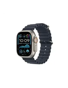 Smartwatch apple watch ultra 2 gps + cell 49mm natural titanium case navy ocean band