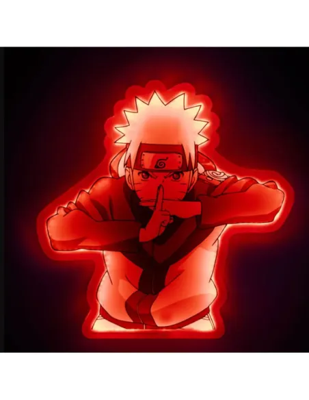 Mural lampara neon teknofun madcow entertainment naruto shippuden 40 cm