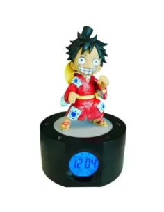 Lampara reloj despertador one piece luffy