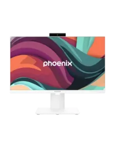 Barebone all in one phoenix campro 23.8 pulgadas blanco placa asus h610t2 ddr5 con adaptador 120w