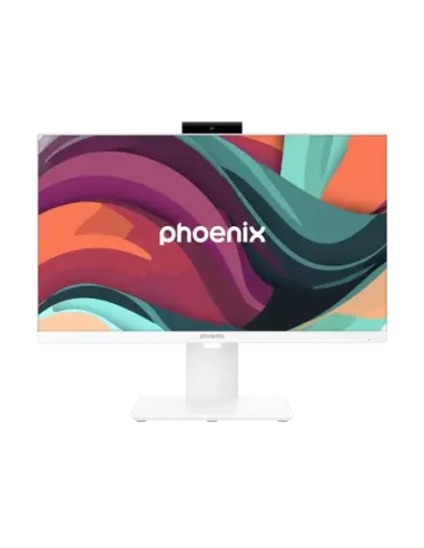 Barebone all in one phoenix campro 23.8 pulgadas blanco placa asus h610t2 ddr5 con adaptador 120w