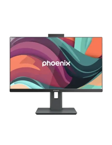 Barebone all in one phoenix campro 27 pulgadas placa asus h610t2 ddr5 con adaptador 120w