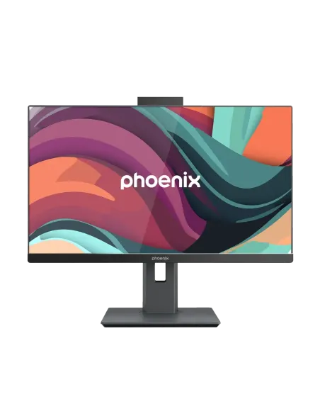 Barebone all in one phoenix campro 27 pulgadas placa asus h610t2 ddr5 con adaptador 120w