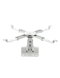 Soporte de proyector de techo y pared rota 360º inclinacion 10º blanco