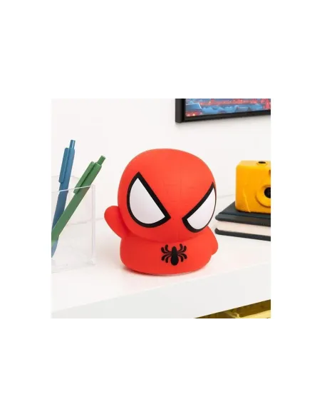 Lámpara de silicona 3d paladone marvel spiderman
