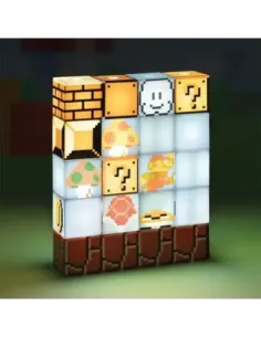 Lampara led paladone super mario bros 16 bloques