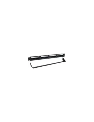 Patch Panel Phasak PU 2424/ 24 Puertos/ Cat.6/ Altura 1U/ Gestión de Cables