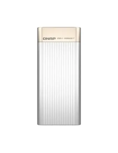 Adaptador usb tipo c a rj45 qnap qna - uc10g1t hembra - hembra