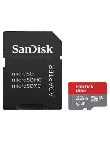 Tarjeta memoria micro secure digital sdhc + adaptador sandisk ultra - 32gb - clase 10 - sdhc - 120mb - s