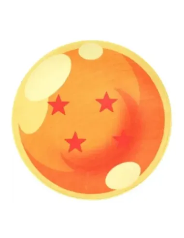 Alfombra sd toys dragon ball bola 4 estrellas 60x60cm