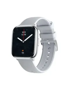 Reloj smartwatch myphone pastel silver gray