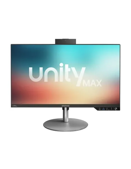 Ordenador all in one phoenix unity max i3 14gº -  16gb ddr5 -  ssd 1tb nvme - 23.8 pulgadas -  fhd 1080p ips - negro - w11 pro