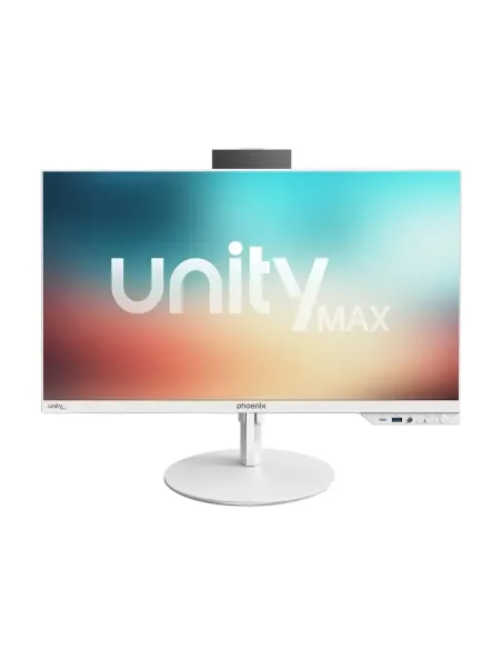 Ordenador all in one phoenix unity max i5 14gº -  16gb ddr5 -  ssd 1tb nvme - 23.8 pulgadas -  fhd 1080p ips - blanco - w11 pro