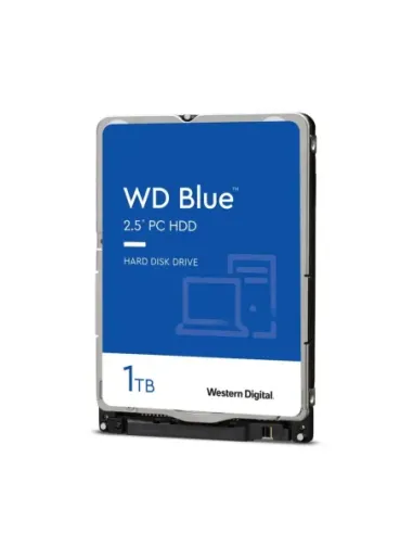 Disco duro interno hdd wd western digital blue wd10spzx 1tb 1000gb 2.5 pulgadas sata 3 5400rpm 128mb